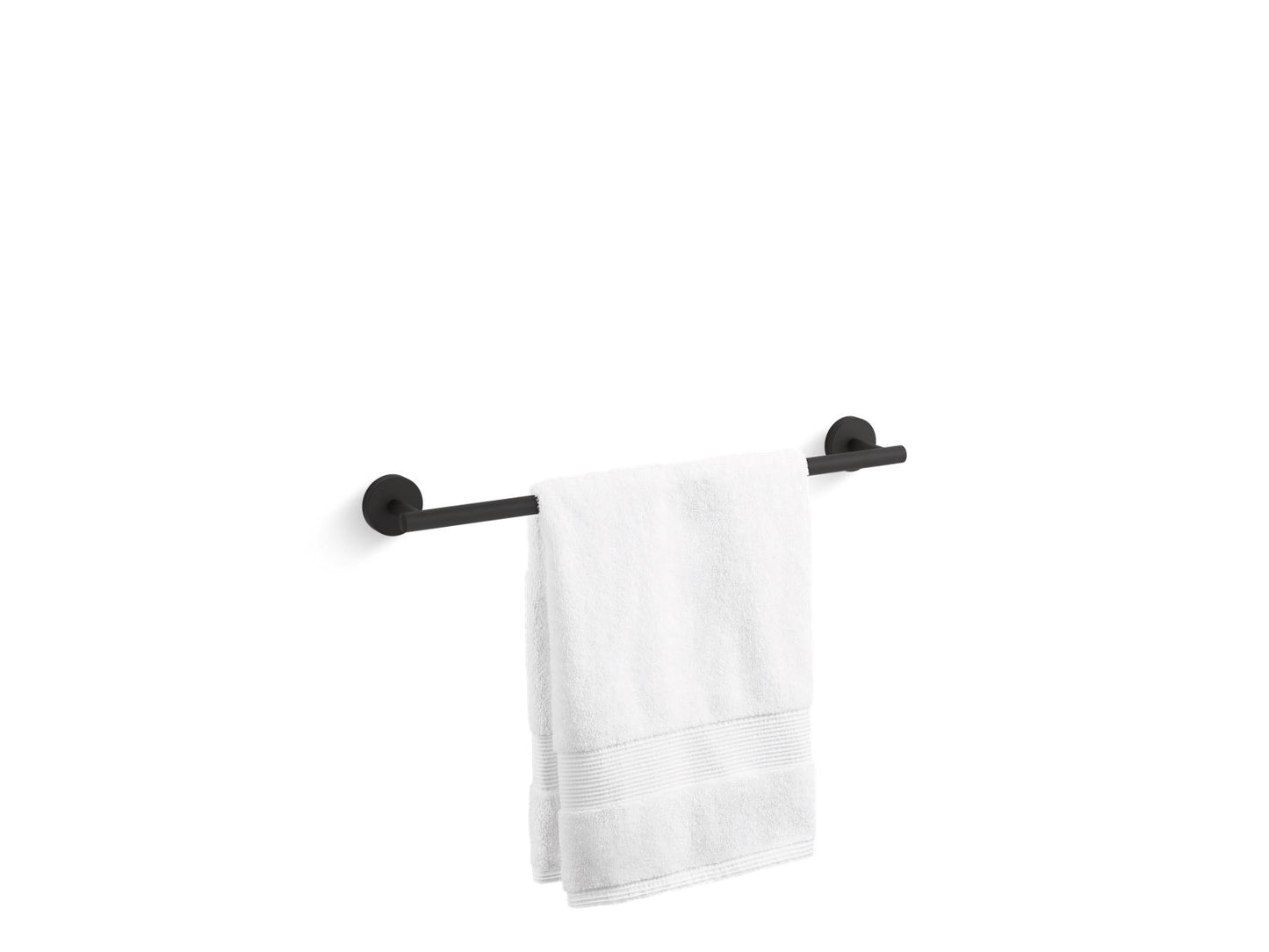 KOHLER K-27286-BL Elate 18" Towel Bar In Matte Black