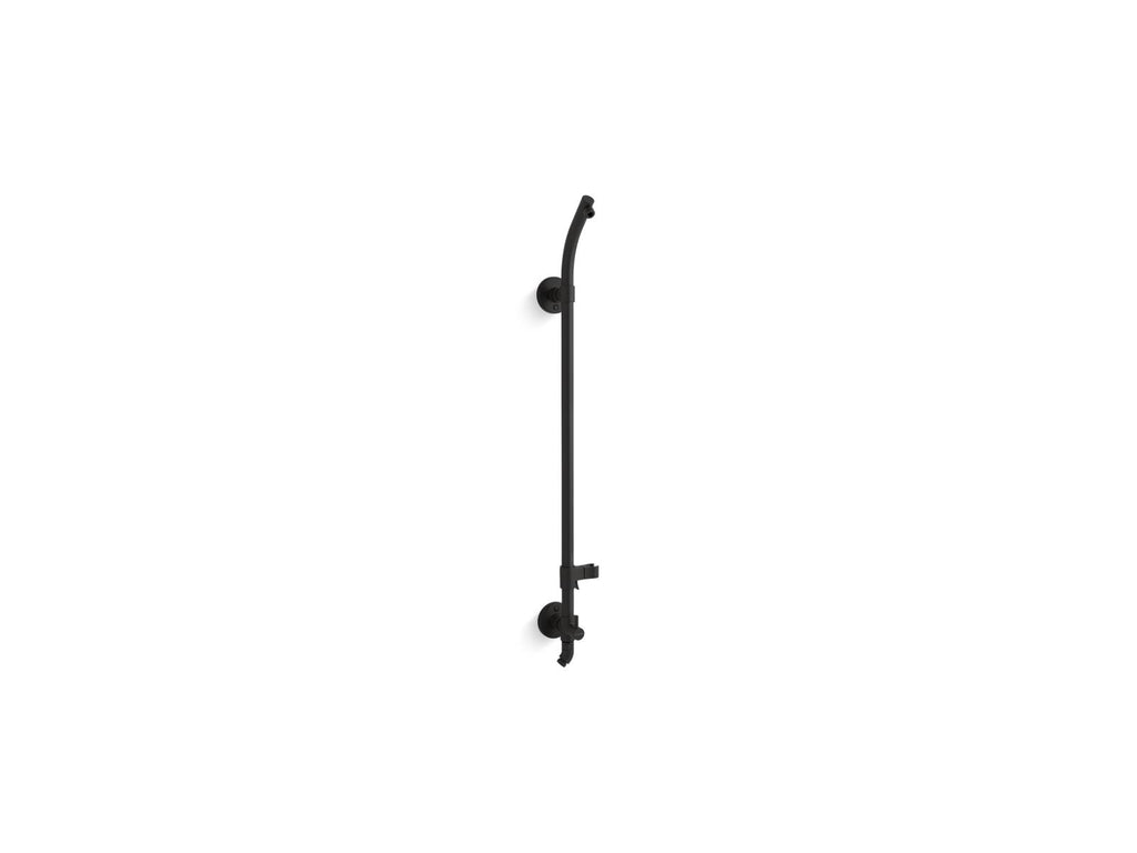 KOHLER K-45905-BL Hydrorail-S Bath/Shower Column - Matte Black