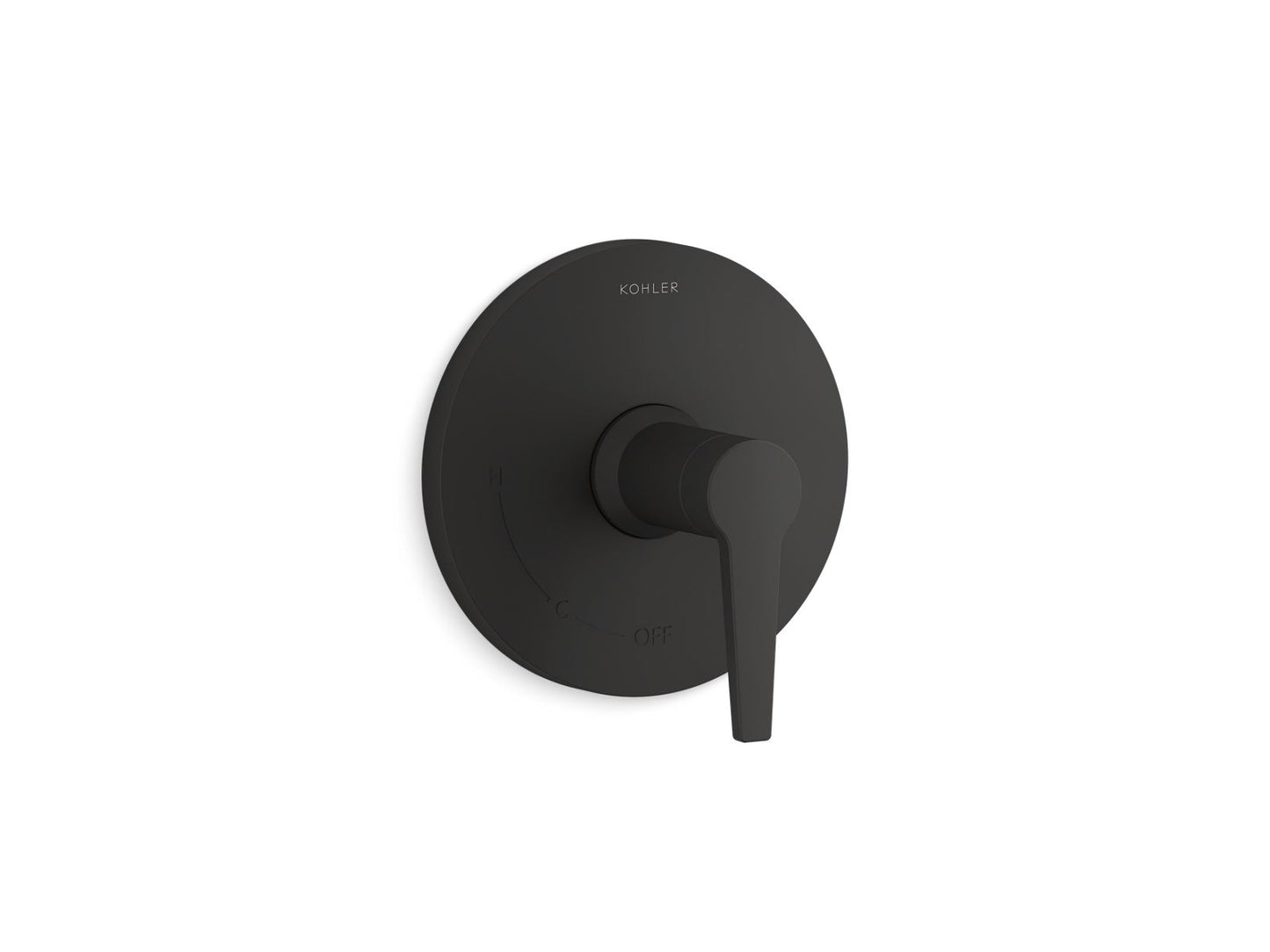 KOHLER K-TS74042-4-BL Pitch Rite-Temp valve trim - Matte Black