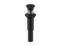KOHLER K-7108-BL Decorative Grid Drain Without Overflow - Matte Black