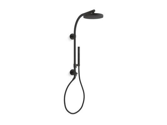 KOHLER K-76474-Y-BL Awaken Shift HydroRail-R shower column kit, 2.5 gpm - Matte Black