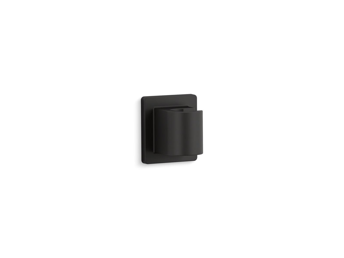 KOHLER K-98347-BL Awaken Fixed wall holder - Matte Black