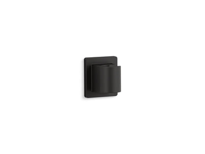 KOHLER K-98347-BL Awaken Fixed wall holder - Matte Black