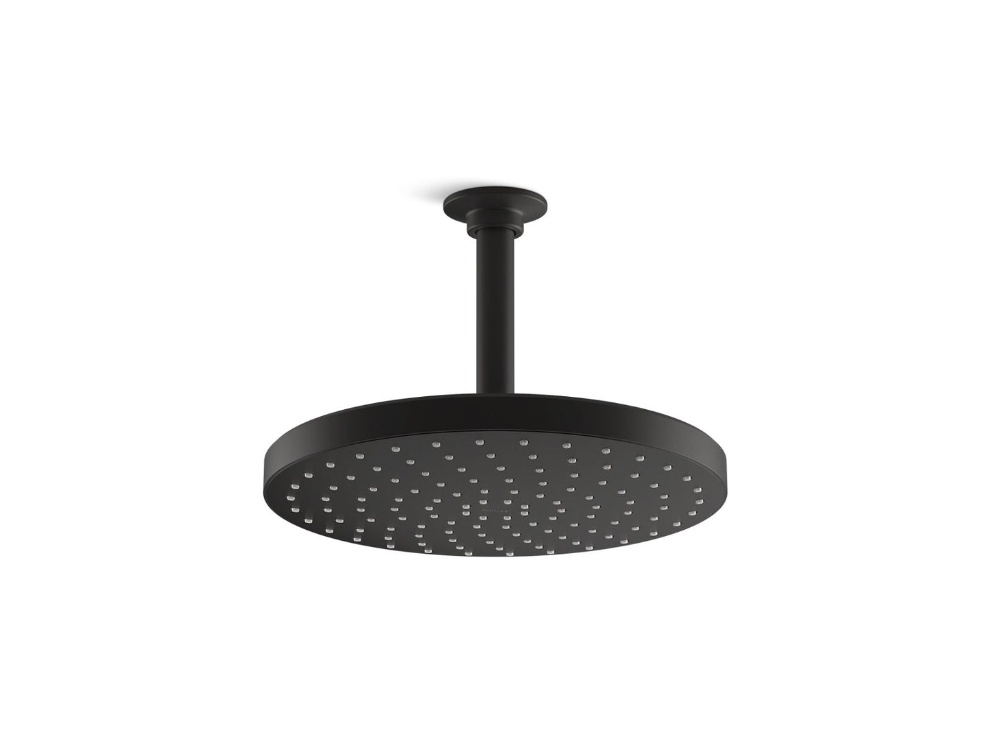 KOHLER K-76465-Y-BL Awaken 10" Single-Function Rainhead, 2.5 Gpm In Matte Black