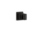 KOHLER K-98348-BL Awaken Adjustable Wall Holder - Matte Black