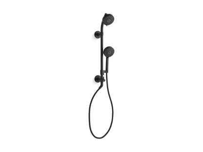 KOHLER K-76471-G-BL Awaken HydroRail-S shower column kit, 1.75 gpm - Matte Black