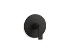 KOHLER K-T73133-4-BL Composed Mastershower Temperature Control Valve Trim With Lever Handle - Matte Black