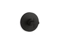 KOHLER K-TS73115-3-BL Composed Rite-Temp Valve Trim With Cross Handle - Matte Black