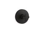 KOHLER K-TS73115-3-BL Composed Rite-Temp Valve Trim With Cross Handle - Matte Black