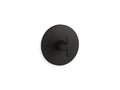 KOHLER K-T73133-3-BL Composed Mastershower Temperature Control Valve Trim With Cross Handle - Matte Black