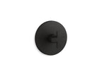 KOHLER K-T73133-3-BL Composed Mastershower Temperature Control Valve Trim With Cross Handle - Matte Black