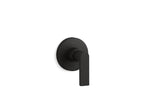 KOHLER K-T73135-4-BL Composed Mastershower Volume Control Valve Trim With Lever Handle - Matte Black
