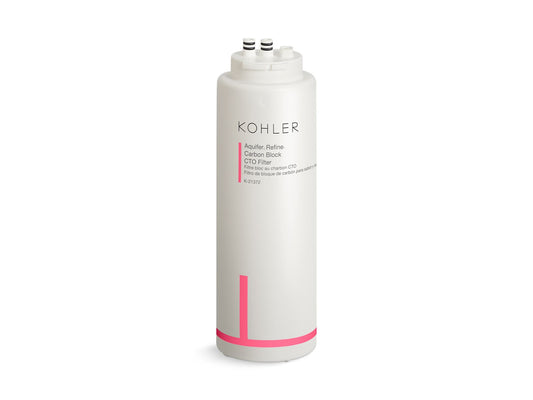 KOHLER K-21372-NA Aquifer Refine Carbon block CTO replacement filter