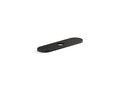 KOHLER K-24461-BL Tone Three-Hole Kitchen Faucet Escutcheon - Matte Black