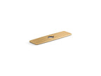 KOHLER K-24462-2MB Riff Three-Hole Kitchen Faucet Escutcheon - Vibrant Brushed Moderne Brass