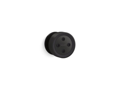 KOHLER K-26299-G-BL Statement Round single-function body spray, 1.75 gpm - Matte Black