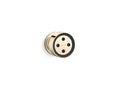 KOHLER K-26299-G-AF Statement Round Single-Function Body Spray, 1.75 Gpm - Vibrant French Gold
