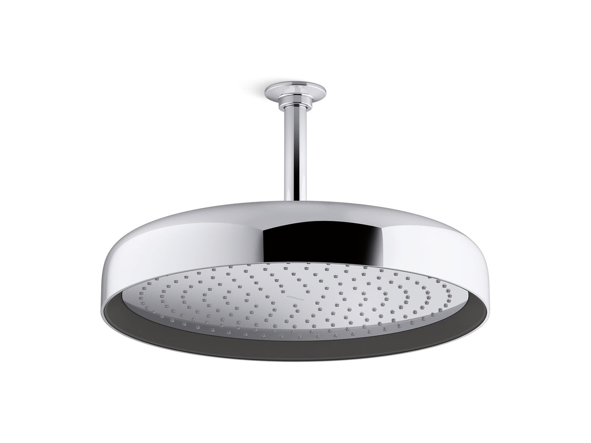 KOHLER K-26292-AF Statement Round 14" Single-Function Rainhead, 2.5 Gpm - Vibrant French Gold
