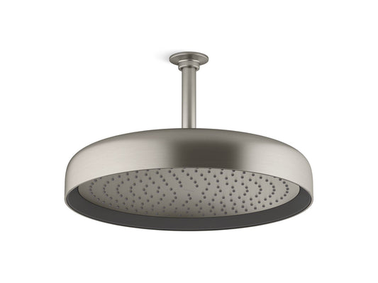 KOHLER K-26292-BN Statement Round 14" Single-Function Rainhead, 2.5 Gpm In Vibrant Brushed Nickel