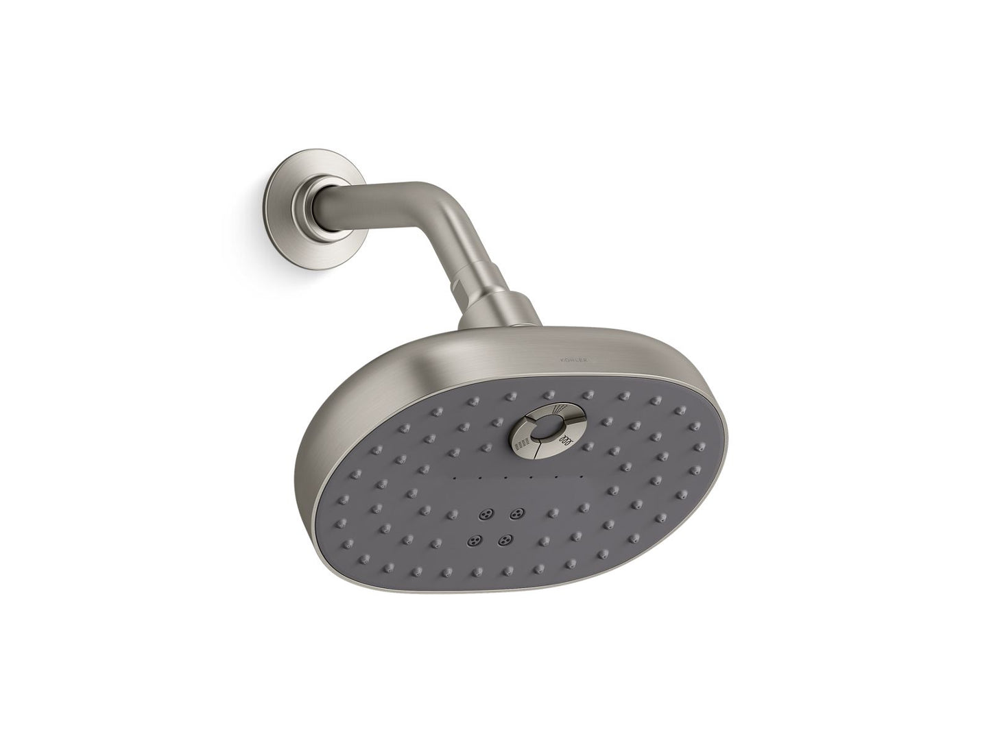 KOHLER K-26290-BN Statement Three-Function Showerhead, 2.5 Gpm In Vibrant Brushed Nickel