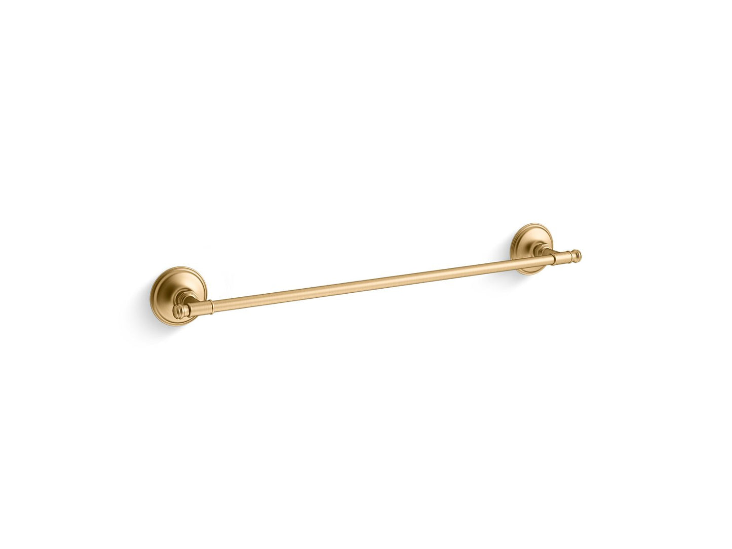 KOHLER K-26499-2MB Eclectic 24" Towel Bar In Vibrant Brushed Moderne Brass