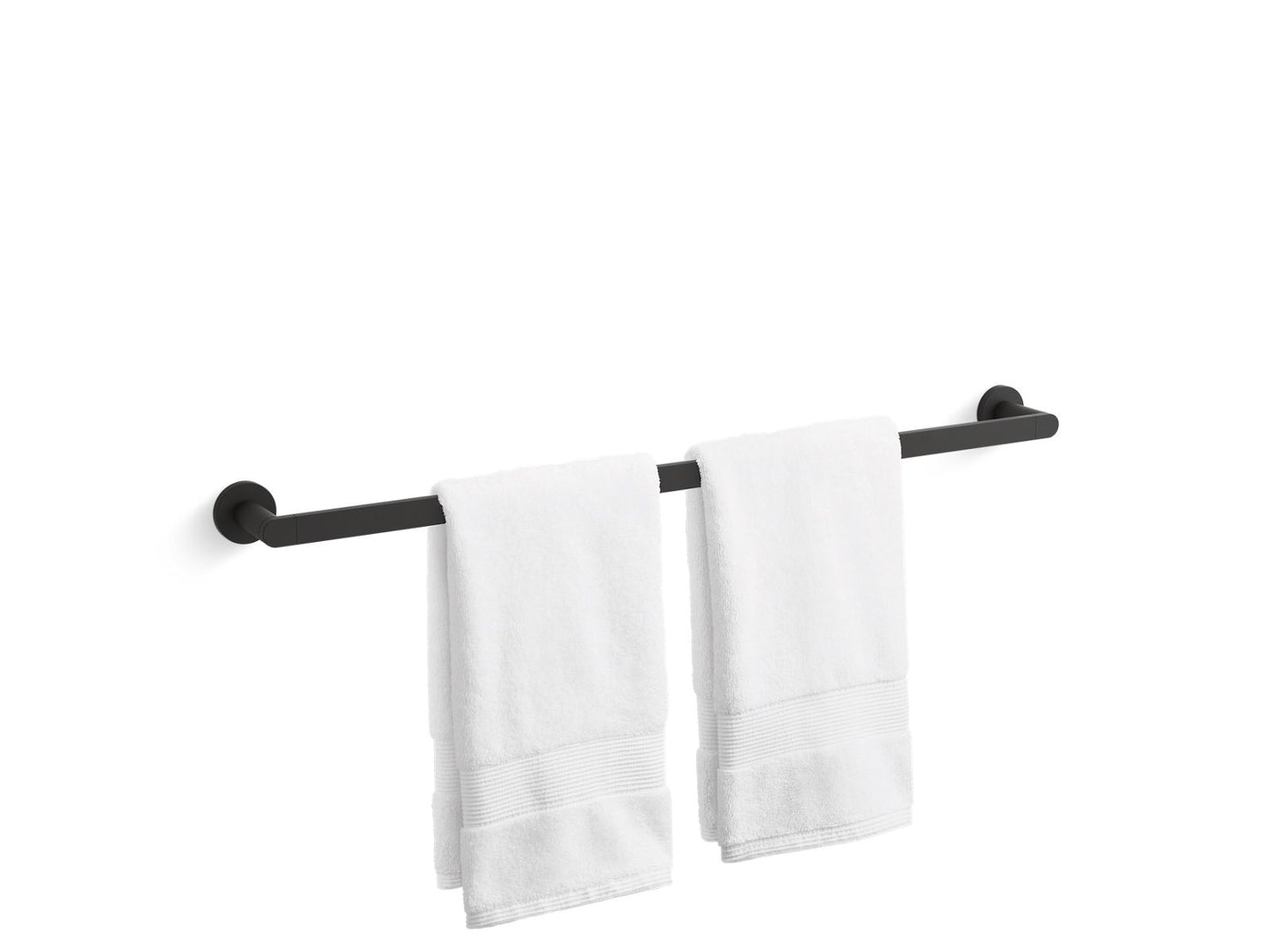 KOHLER K-73143-BL Composed 30" Towel Bar In Matte Black