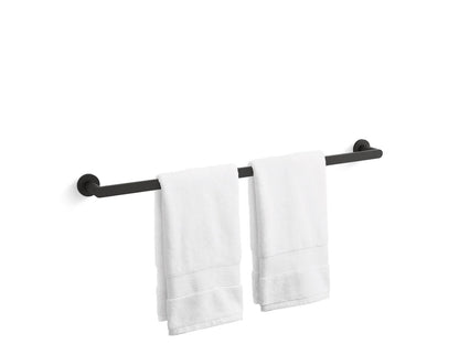 KOHLER Composed 30" towel bar - Matte Black, K-73143-BL