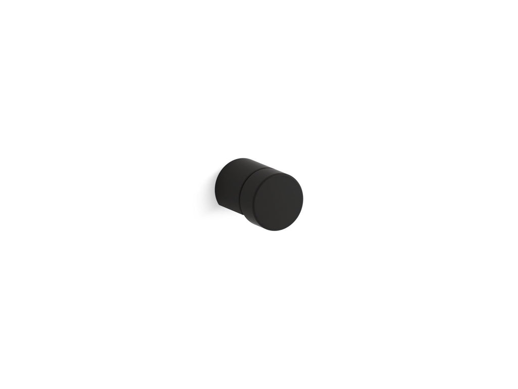 KOHLER K-73155-BL Composed Cabinet Knob - Matte Black