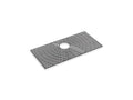KOHLER K-78956-ASH Silicone Sink Mat - Ash Grey