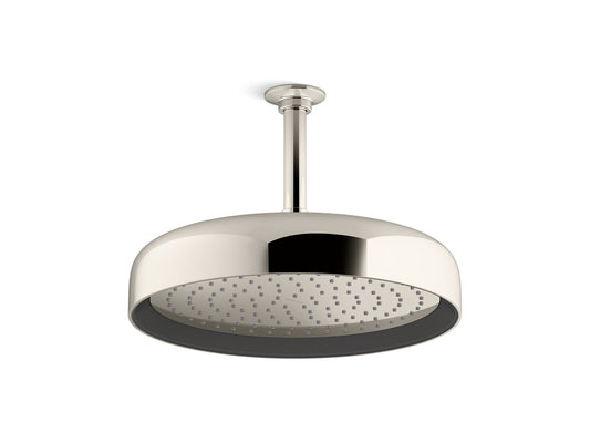 KOHLER K-26291-SN Statement Round 12" Single-Function Rainhead, 2.5 Gpm In Vibrant Polished Nickel