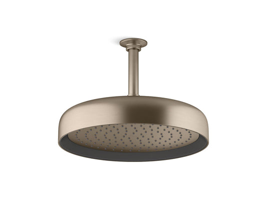 KOHLER K-26291-BV Statement Round 12" Single-Function Rainhead, 2.5 Gpm In Vibrant Brushed Bronze