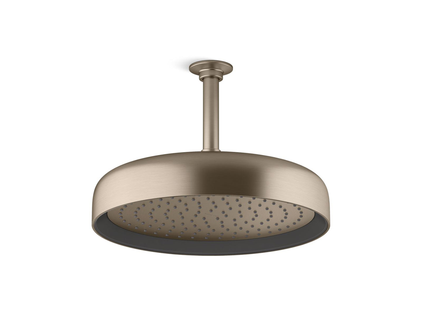 KOHLER K-26291-G-BV Statement Round 12" Single-Function Rainhead, 1.75 Gpm In Vibrant Brushed Bronze