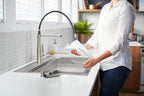 KOHLER K-RC78957-1PC-NA Pro-Inspired 33" Top-/Undermount Single-Bowl Kitchen Sink Kit - Stainless Steel