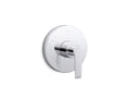 KOHLER K-TS97018-4-CP Avid Rite-Temp Valve Trim With Lever Handle - Polished Chrome