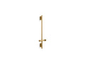 KOHLER K-26314-2MB Statement 32" Deluxe Slidebar With Integrated Water Supply - Vibrant Brushed Moderne Brass