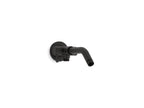 KOHLER K-76331-BL Shower Arm With 2-Way Diverter - Matte Black