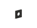 KOHLER K-76335-BL Shower Arm Trim Kit, Square - Matte Black