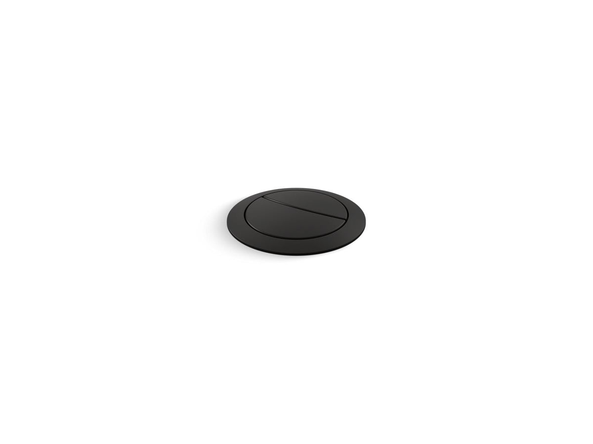 KOHLER K-186-BL Persuade Dual-Flush Actuator - Matte Black
