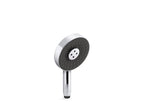 KOHLER K-26282-2MB Statement Round Three-Function Handshower, 2.5 Gpm - Vibrant Brushed Moderne Brass