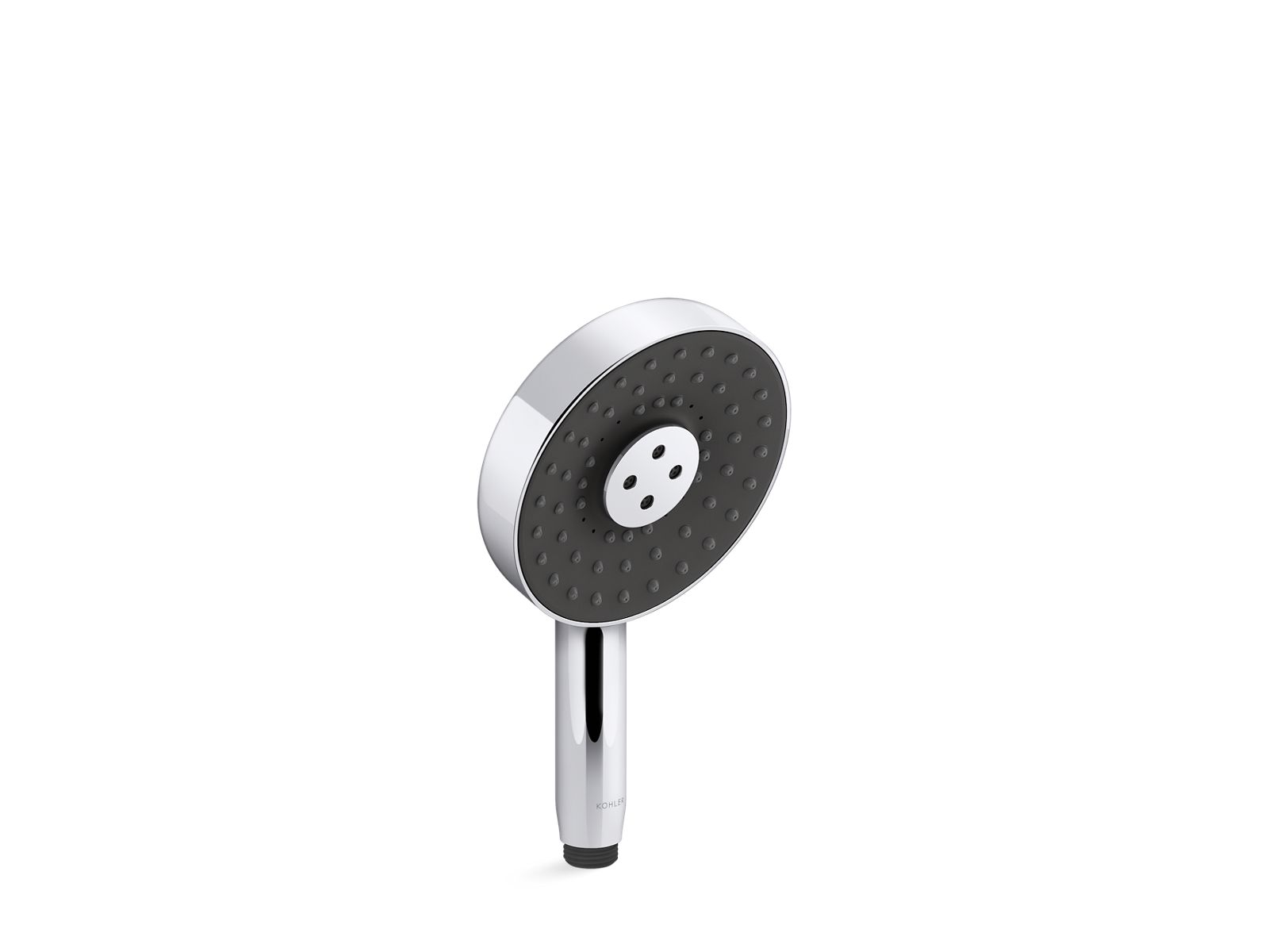 KOHLER K-26282-2MB Statement Round Three-Function Handshower, 2.5 Gpm - Vibrant Brushed Moderne Brass