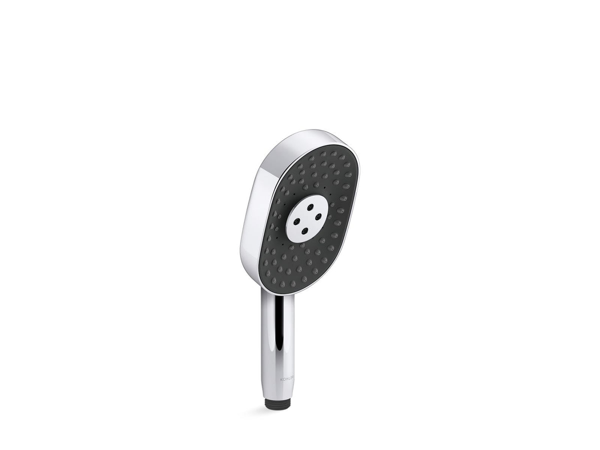 KOHLER K-26284-G-2MB Statement Oblong Three-Function Handshower, 1.75 Gpm - Vibrant Brushed Moderne Brass