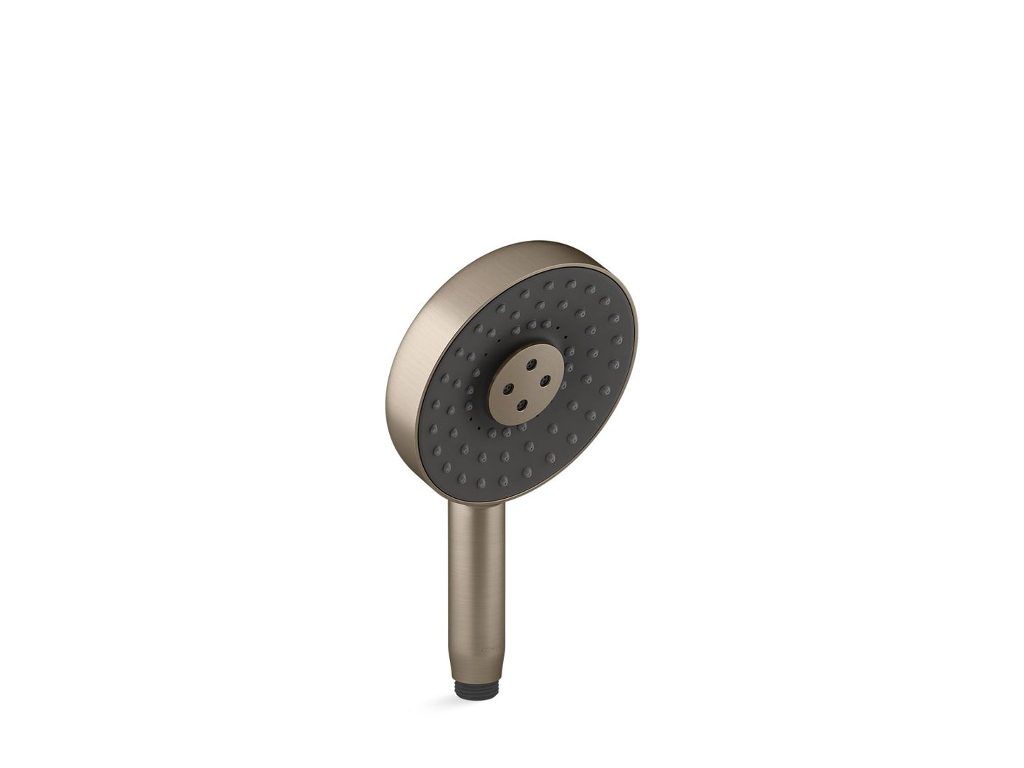 KOHLER K-26282-G-BV Statement Round Three-Function Handshower, 1.75 Gpm In Vibrant Brushed Bronze