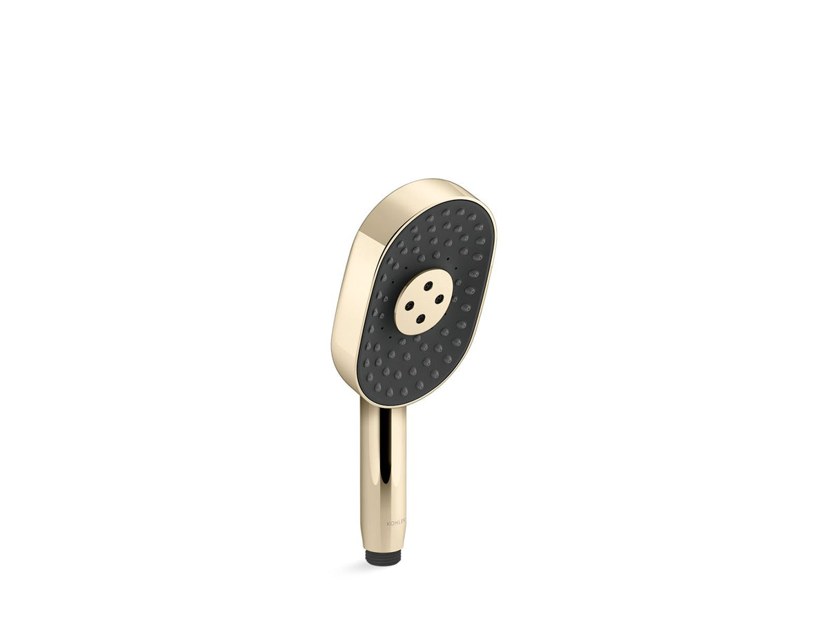 KOHLER K-26284-AF Statement Oblong Three-Function Handshower, 2.5 Gpm In Vibrant French Gold
