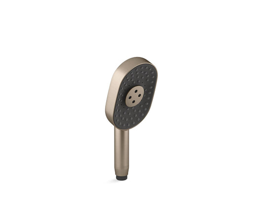 KOHLER Statement Oblong three-function handshower, 2.5 gpm - Vibrant Brushed Bronze, K-26284-BV