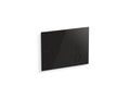 KOHLER K-78041-7 Summon Dual-Flush Touchless Actuator Plate For 2" X 4" In-Wall Tank And Carrier System - Black Black