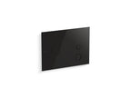KOHLER K-78041-7 Summon Dual-Flush Touchless Actuator Plate For 2" X 4" In-Wall Tank And Carrier System - Black Black