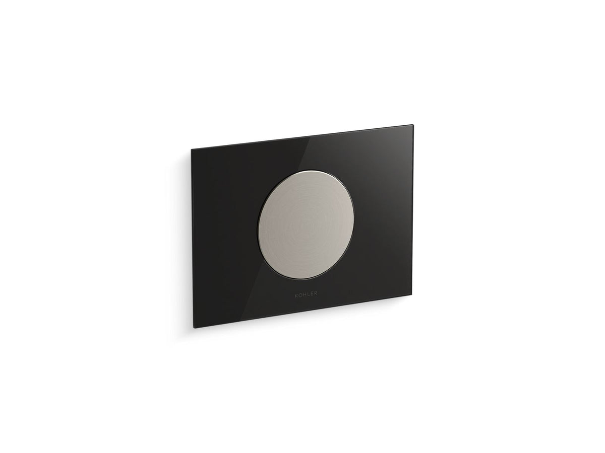 KOHLER K-23251-F-7 Skim Flush Actuator Plate - Black Black