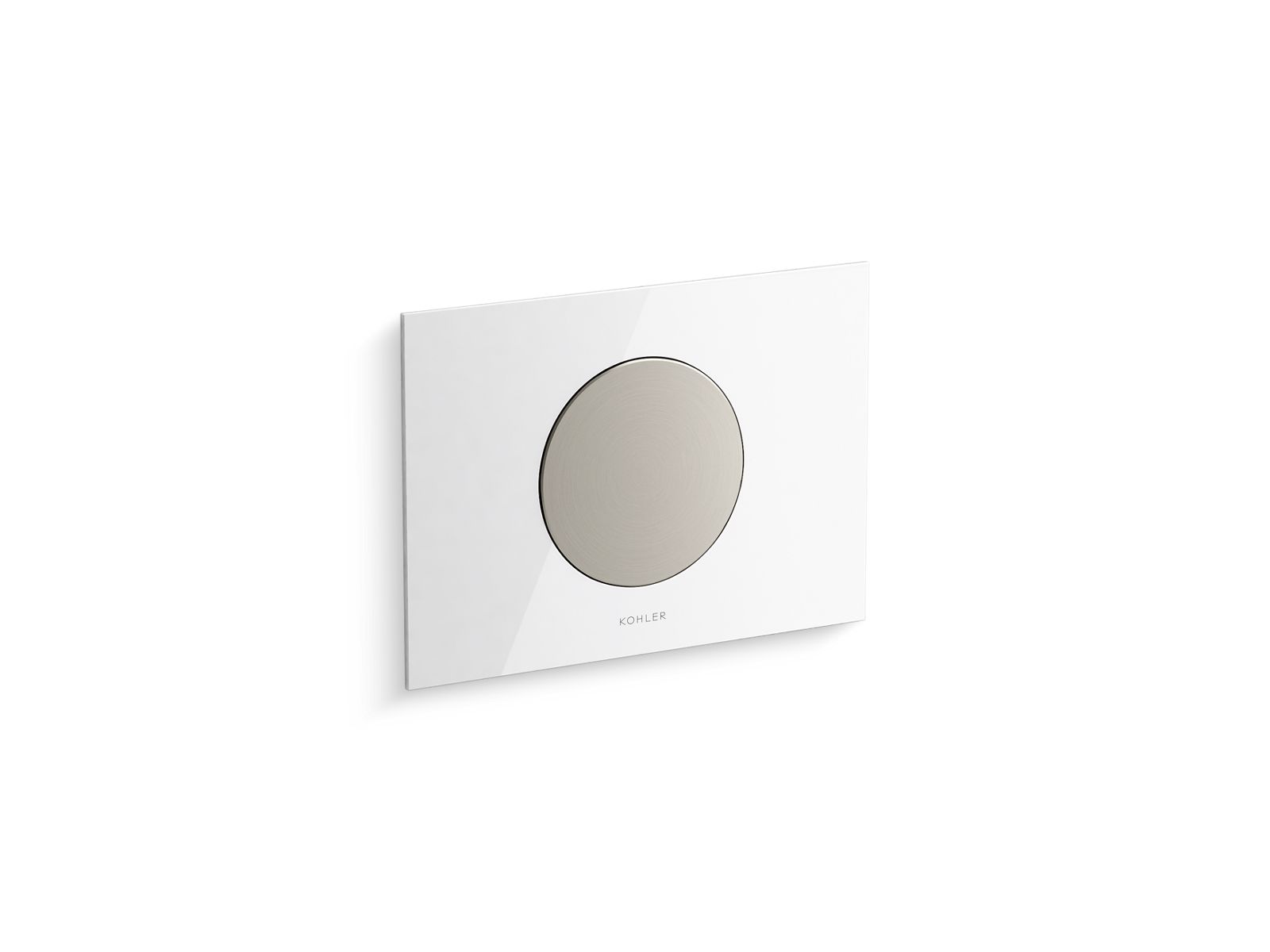 KOHLER K-23251-F-0 Skim Flush Actuator Plate In White