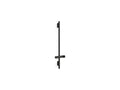 KOHLER K-26312-BL Statement 32-1/8" Slidebar - Matte Black