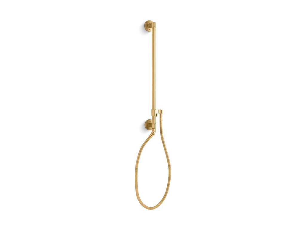 KOHLER K-45903-2MB Hydrorail-H Bath/Shower Column - Vibrant Brushed Moderne Brass